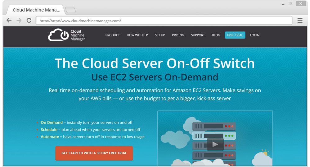 Cloud Machine Manager Demo | Custom Software Development